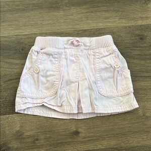 GAP Soft Pink Kids Skirt with Pockets